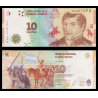 Argentine, P-360, 10 pesos, 2016 - Billet de banque en vente sur Monnaies du Monde SHOP
