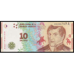 Argentine, P-360, 10 pesos, 2016 - Billet de banque en vente sur Monnaies du Monde SHOP