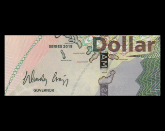 Bahamas, p-71A, 1 dollar, 2015