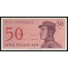 Indonésie, P-094, 50 sen, 1964 - Billet de banque en vente sur Monnaies du Monde SHOP