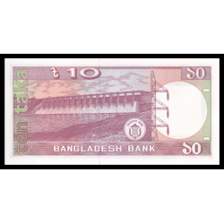 Bangladesh, P-26f, 10 taka, 1996 - Billet de banque en vente sur Monnaies du Monde SHOP