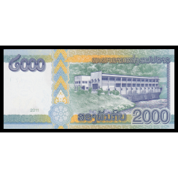 Laos, P-41, 2000 kip, 2011 - Billet de banque en vente sur Monnaies du Monde SHOP