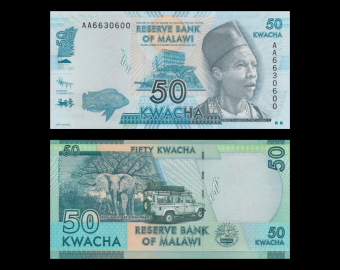 Malawi, 50 KWACHA , 2012