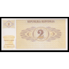 Slovénie, P-02, 2 tolarjev, 1990 - Billet de banque en vente sur Monnaies du Monde SHOP