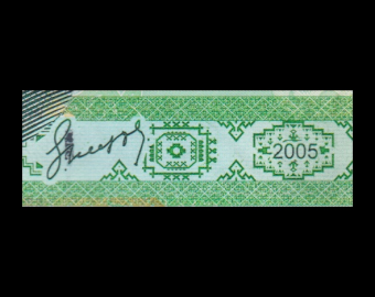 Turkménistan, P-20, 1000 manat, 2005