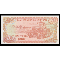 VietNam, P-100, 200 dông, 1987 - Billet de banque en vente sur Monnaies du Monde SHOP