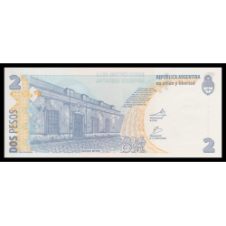 Argentine, P-352(6), 2 pesos, 2002 - Billet de banque en vente sur Monnaies du Monde SHOP