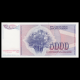Yougoslavie, p-093a, 5000 dinara, 1985