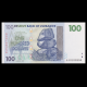 Zimbabwe, P-69, 100 dollars, 2007