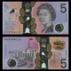 Australia, p-62, 5 dollars, 2016