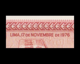 Pérou, P-112, 10 soles de oro, 1976, Presque Neuf / a-UNC