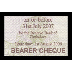 Zimbabwe, P-044, 1000 dollars, 2006 - Billet de banque en vente sur Monnaies du Monde SHOP