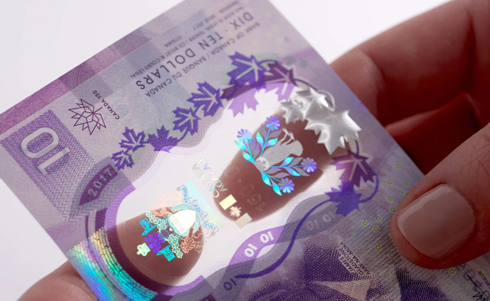 Billet polymère canadien